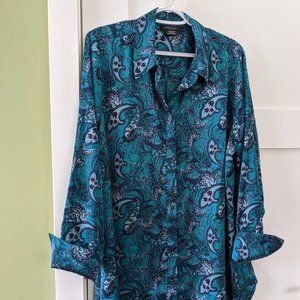 Michel Studio Tunic Length Blouse 16 (will fit 18)